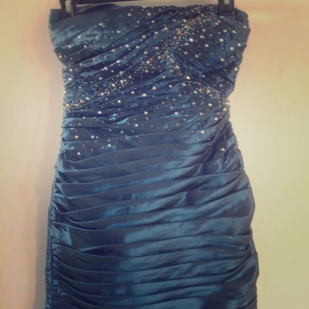 Royal Blue Formal Wear Dress